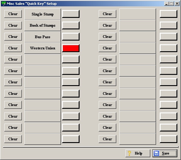 quick keys setup